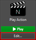 Action Edit Button