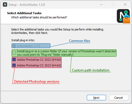 Install Wizard (Step 1)